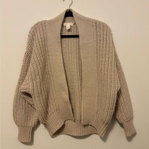 Cozy Beige Knit Sweater